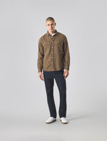 Khaki Wykeham Check Shirt