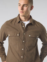Khaki Wykeham Check Shirt