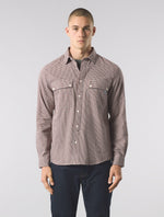 Navy Wykeham Check Shirt