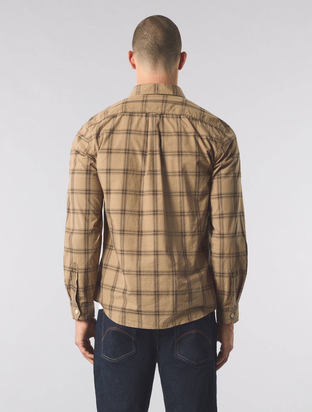 Khaki Willowbank Check Shirt