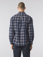 Navy Willowbank Check Shirt