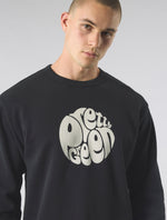 Black Gillespie Crew Sweat