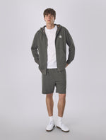 Grey Lounge Zip Up Hoody