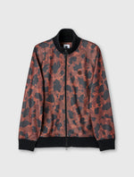 Brown Brindle Track Top