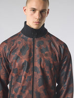Brown Brindle Track Top