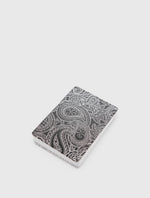Black Paisley Playing Cards