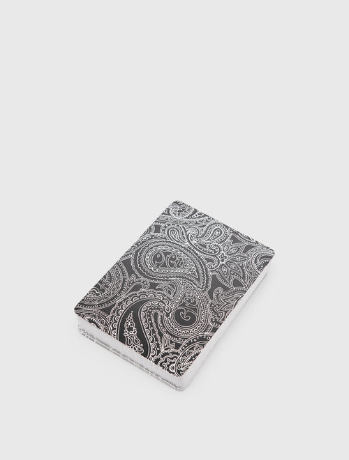 Black Paisley Playing Cards