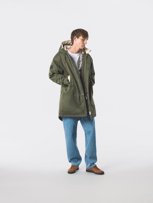 Khaki Portland Parka