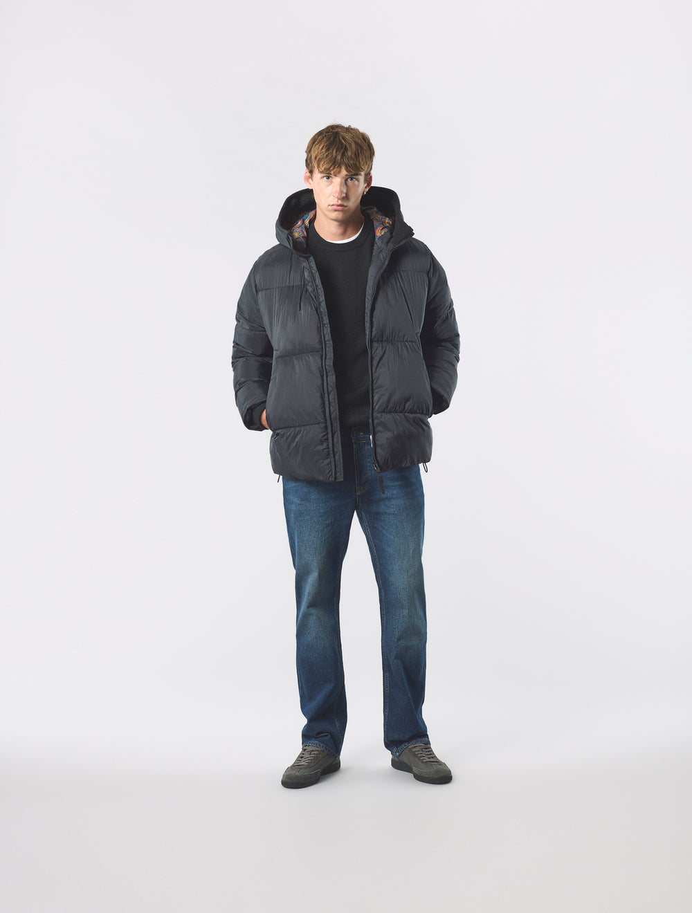 Black Stiperstone Puffer Jacket