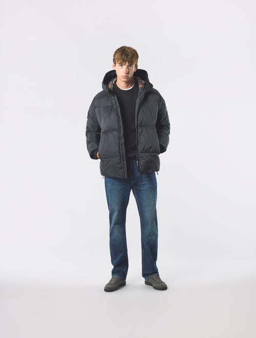 Black Stiperstone Puffer Jacket