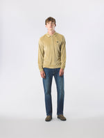 Taupe Kennedy Velour Polo