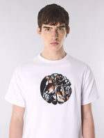 White Laurel Logo T-Shirt