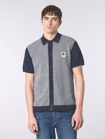 Grey Roxy Knit Short Sleeve Shirt