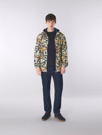 Navy Bostall Printed Jacket