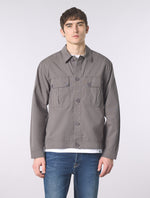 Grey Bostall Solid Overshirt