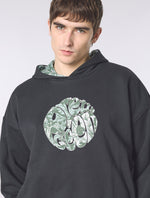 Black Bostall Logo Hoody