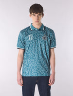 Blue Outro Football Top