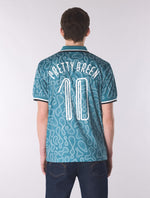 Blue Outro Football Top