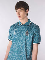 Blue Outro Football Top