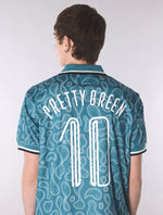 Blue Outro Football Top