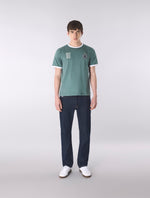 Blue Outro Ringer T-Shirt