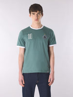 Blue Outro Ringer T-Shirt