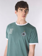 Blue Outro Ringer T-Shirt