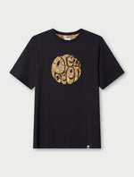 Black Hermosa Paisley Logo T-Shirt