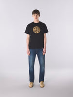 Black Hermosa Paisley Logo T-Shirt