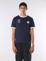 Dark Blue Jules Ringer T-Shirt