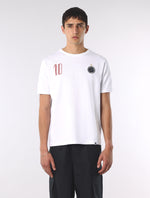 White Jules Ringer T-Shirt