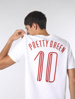 White Jules Ringer T-Shirt