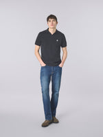 Black Resonance Solid Colour Polo