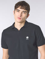 Black Resonance Solid Colour Polo