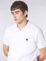 White Resonance Solid Colour Polo