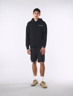 Black Knebworth Graphic Hoody