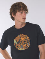 Black Rave Camo Logo T-Shirt