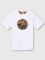 White Rave Camo Logo T-Shirt