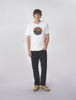 White Rave Camo Logo T-Shirt