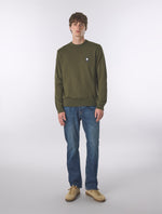 Khaki Merino Blend Crew