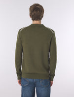 Khaki Merino Blend Polo