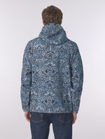 Blue Rave On Paisley Smock