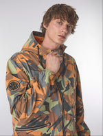 Multi Rave Camo Hooded Jacket