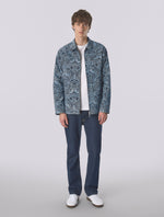 Blue Rave On Reversible Paisley Jacket