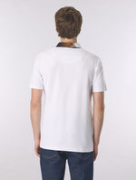 White Strobe Polo