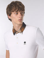 White Strobe Polo