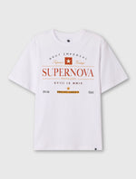 White Supernova Graphic T-Shirt