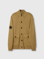 Camel Temperance Funnel Neck Knit