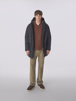 Black Coldwave Parka