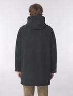 Black Wardour Wool Blend Parka